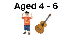 What size of guitar for a 4 year old