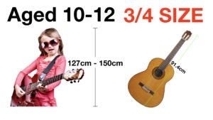 What size of guitar for a 10 year old